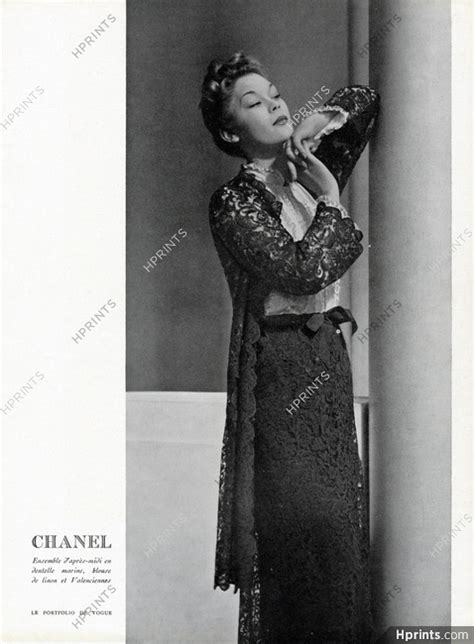 chanel 1938 ensemble en dentelle|House of Chanel .